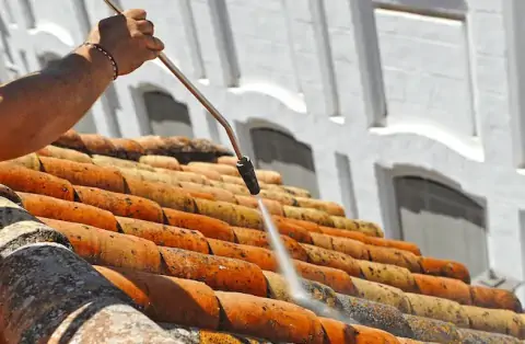 Nettoyage de toitures - Saint-Amour